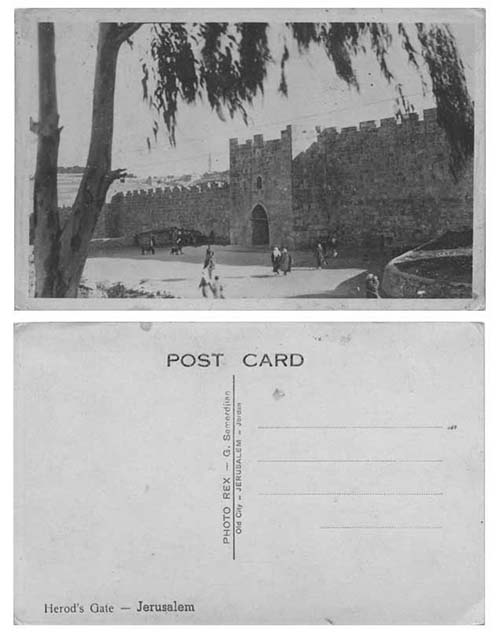 Herod Gate, Photo Rex