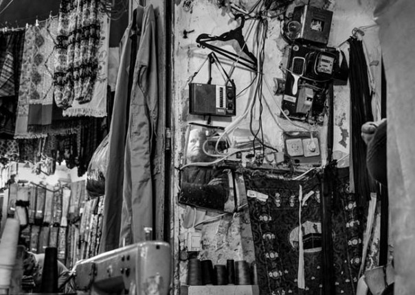 Портрет Набиля Раджуба в зеркале