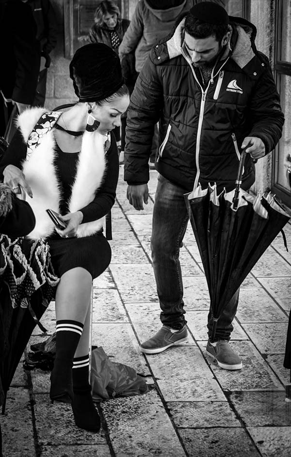 У вас упал зонт